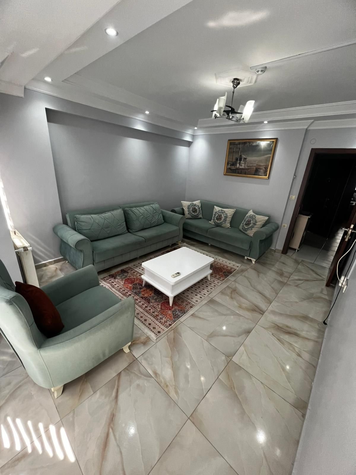 Suspended apartment